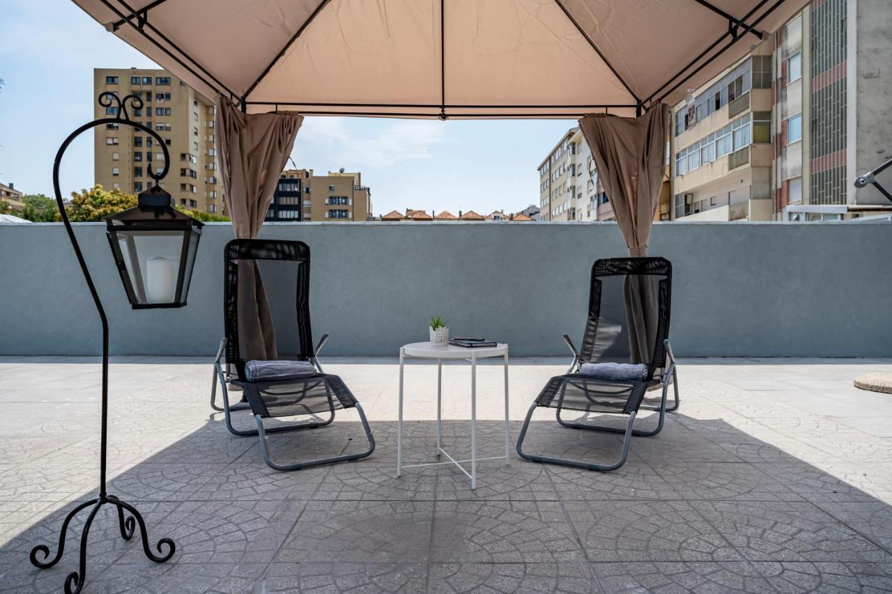 Oporto Guest House Terrace ภายนอก รูปภาพ